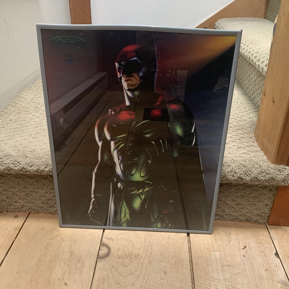 Batman Forever Val Kilmer Poster Framed 20 x 16 movie picture poster